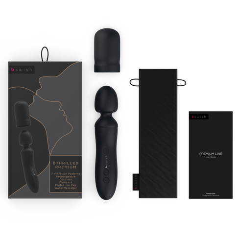 B SWISH - BACCHETTA VIBRATORE BTHRILLED PREMIUM NERA