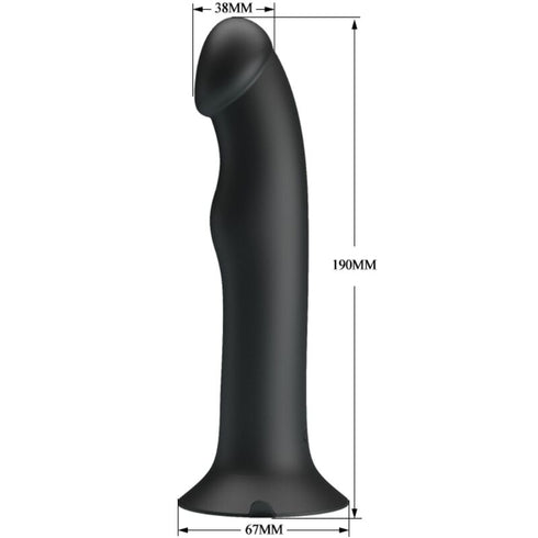 PRETTY LOVE - VIBRATORE E SUCCHIATORE CLITORIDEO MURRAY BLACK