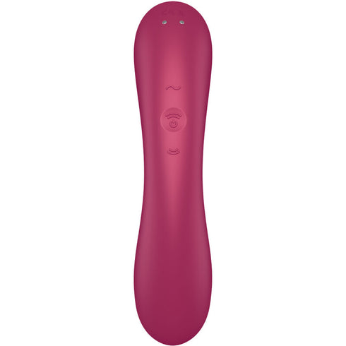 SATISFYER - CURVE TRINITY 1 AIR PULSE VIBRAZIONE ROSSO