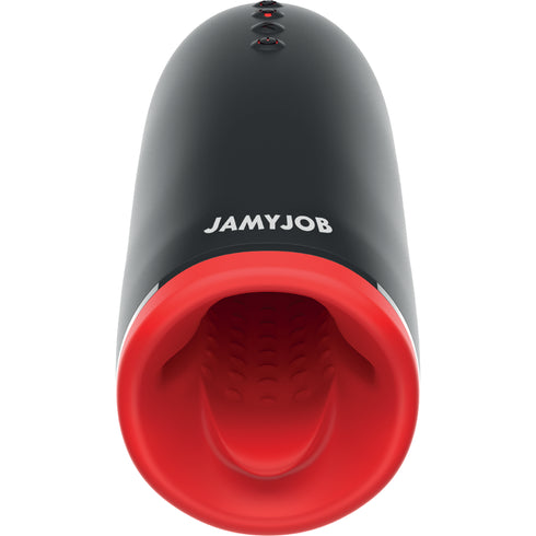 JAMYJOB - MASTURBATORE RISCALDANTE E ROTANTE SPIN-X