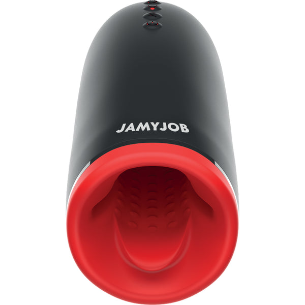 JAMYJOB - MASTURBATORE RISCALDANTE E ROTANTE SPIN-X