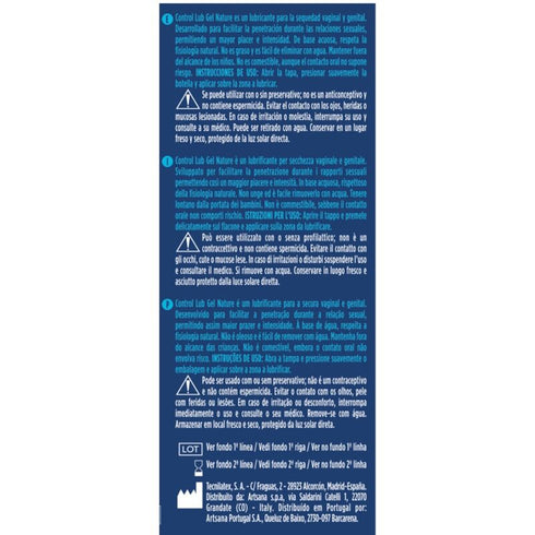CONTROL - LUB GEL LUBRIFICANTE NATURALE 75 ML