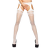 PASSION -COLLANT CON GIARRETTIERA BS002 BIANCO