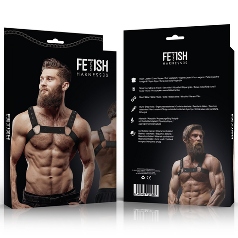 FETISH SUBMISSIVE ATTITUDINE - IMBRACATURA SPORTIVA REGOLABILE IN NEOPRENE PER UOMINI