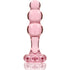 NEBULA SERIES BY IBIZA - MODELLO 1 PLUG ANALE VETRO BOROSILICATO ROSA 10.5 CM -O- 3 CM
