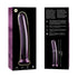 NEBULA SERIES BY IBIZA - MODELLO 8 DILDO IN VETRO BOROSILICATO ROSA 14.5 CM -O- 2 CM