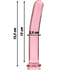 NEBULA SERIES BY IBIZA - MODELLO 9 DILDO IN VETRO BOROSILICATO ROSA 15.5 CM -O- 2.5 CM