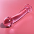 NEBULA SERIES BY IBIZA - MODELLO 11 DILDO IN VETRO BOROSILICATO ROSA 16 CM -O- 3 CM