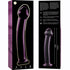 NEBULA SERIES BY IBIZA - MODELLO 11 DILDO IN VETRO BOROSILICATO ROSA 16 CM -O- 3 CM