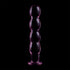 NEBULA SERIES BY IBIZA - MODELLO 10 DILDO IN VETRO BOROSILICATO ROSA 16.5 CM -O- 3.5 CM