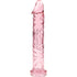 NEBULA SERIES BY IBIZA - MODELLO 12 DILDO IN VETRO BOROSILICATO ROSA 17 CM -O- 3.5 CM