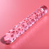 NEBULA SERIES BY IBIZA - MODELLO 15 DILDO IN VETRO BOROSILICATO ROSA 18.5 CM -O- 3 CM