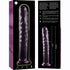 NEBULA SERIES BY IBIZA - MODELLO 16 DILDO IN VETRO BOROSILICATO ROSA 18.5 CM -O- 3 CM