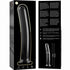 NEBULA SERIES BY IBIZA - MODELLO 17 DILDO IN VETRO BOROSILICATO TRASPARENTE 18.5 CM -O- 3 CM