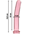 NEBULA SERIES BY IBIZA - MODELLO 17 DILDO IN VETRO BOROSILICATO ROSA 18.5 CM -O- 3 CM
