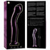 NEBULA SERIES BY IBIZA - MODELLO 18 DILDO IN VETRO BOROSILICATO ROSA 18.5 CM -O- 3.5 CM