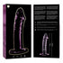 NEBULA SERIES BY IBIZA - MODELLO 19 DILDO IN VETRO BOROSILICATO ROSA 18.5 CM -O- 4 CM