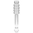 NEBULA SERIES BY IBIZA - MODELLO 20 DILDO IN VETRO BOROSILICATO TRASPARENTE 20.5 CM -O- 3 CM