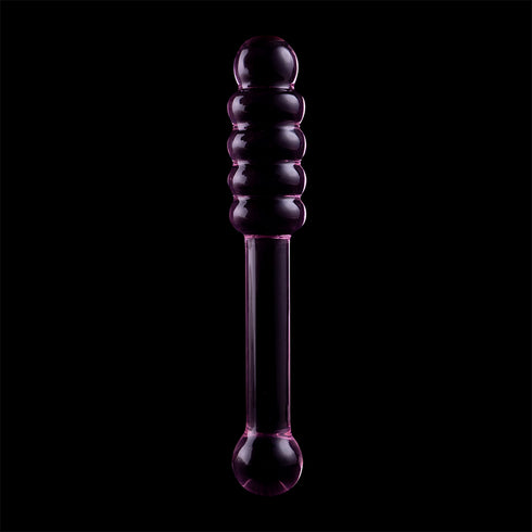 NEBULA SERIES BY IBIZA - MODELLO 20 DILDO IN VETRO BOROSILICATO ROSA 20.5 CM -O- 3 CM