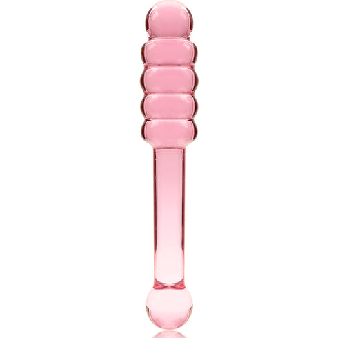 NEBULA SERIES BY IBIZA - MODELLO 20 DILDO IN VETRO BOROSILICATO ROSA 20.5 CM -O- 3 CM