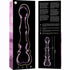NEBULA SERIES BY IBIZA - MODELLO 21 DILDO IN VETRO BOROSILICATO ROSA 20.5 CM -O- 3.5 CM