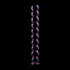 NEBULA SERIES BY IBIZA - MODELLO 22 DILDO IN VETRO BOROSILICATO ROSA 21.5 CM -O- 2.5 CM