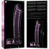 NEBULA SERIES BY IBIZA - MODELLO 23 DILDO IN VETRO BOROSILICATO ROSA 21.5 CM -O- 4 CM