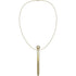 IBIZA - STIMOLATORE CLIT POCKET COLLANA CARICATORE USB 12 MODALIT DI VIBRAZIONE DORATO 12,2 X 1,5