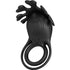 PRETTY LOVE - ANELLO VIBRATORE RUBEN 7 VIBRAZIONI IN SILICONE NERO