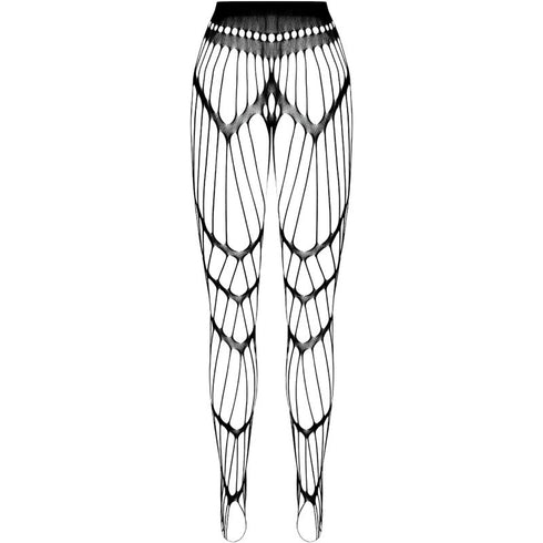 PASSION - COLLEZIONE ECO BODYSTOCKING ECO S006 NERO