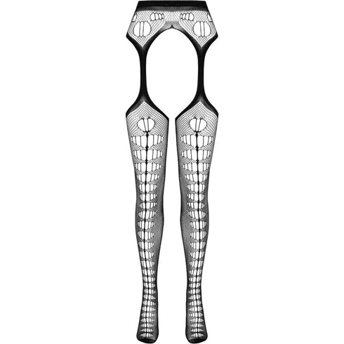 PASSION - COLLEZIONE ECO BODYSTOCKING ECO S008 NERO