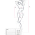 PASSION - BS097 BODYSTOCKING BIANCO TAGLIA UNICA