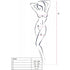 PASSION - BS098 BODYSTOCKING BIANCO TAGLIA UNICA