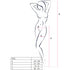 PASSION - S026 CALZE ROSSE CON GIARRETTIERA TAGLIA UNICA
