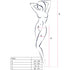 PASSION - S028 CALZE ROSSE CON GIARRETTIERA TAGLIA UNICA
