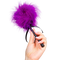 SECRETPLAY - SPOLVERINO MARABOU ROSA VIOLA