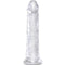 KING COCK - PENE REALISTICO CHIARO 19.7 CM TRASPARENTE