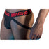 MACHO - MX26X2 JOCK NERO/ROSSO L