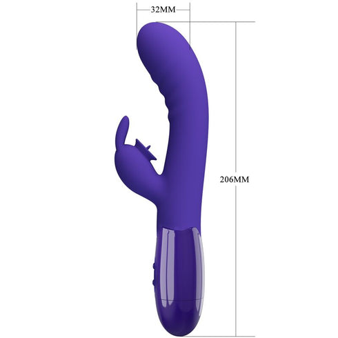 PRETTY LOVE - VIBRATORE RABBIT VIOLETTO CERBERUS YOUTH