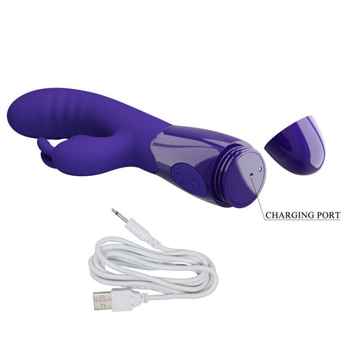 PRETTY LOVE - VIBRATORE RABBIT VIOLETTO CERBERUS YOUTH