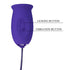 PRETTY LOVE - VIBRATORE STIMOLATORE RICARICABILE DAISY YOUTH VIOLETTO