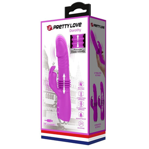 PRETTY LOVE - VIBRATORE RABBIT RICARICABILE DOROTHY VIOLA