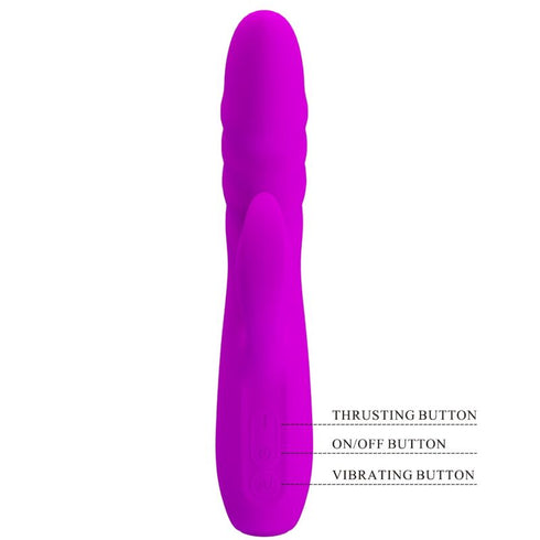 PRETTY LOVE - VIBRATORE RABBIT RICARICABILE MELANIE VIOLA