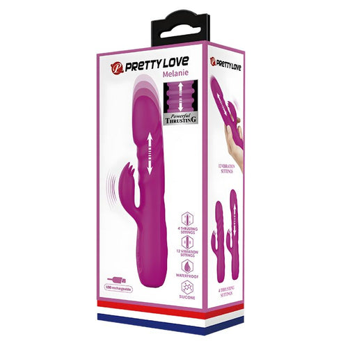 PRETTY LOVE - VIBRATORE RABBIT RICARICABILE MELANIE VIOLA