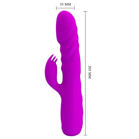 PRETTY LOVE - VIBRATORE RABBIT RICARICABILE MELANIE VIOLA