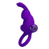 PRETTY LOVE - ANELLO VIBRATORE I CONIGLIO PER PENE VIOLA