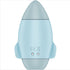 SATISFYER - MISSION CONTROL VIBRATORE PICCOLO BLU A DOPPIO IMPULSO