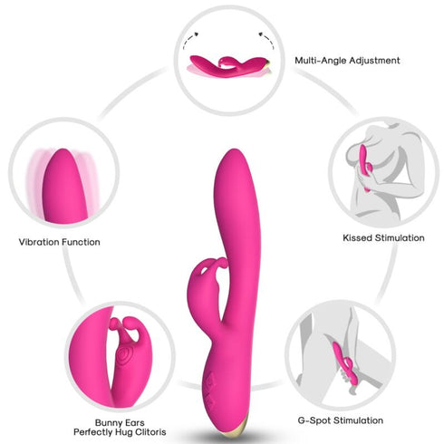 ARMONY - BONNIE VIBRATORE RABBIT FUCSIA