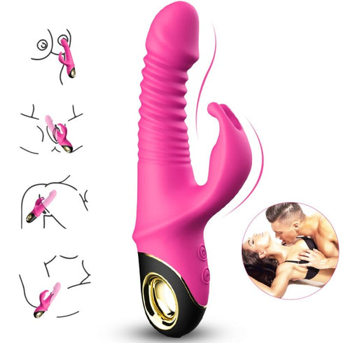 ARMONY - VIBRATORE ZING DILDO RABBIT FUCSIA