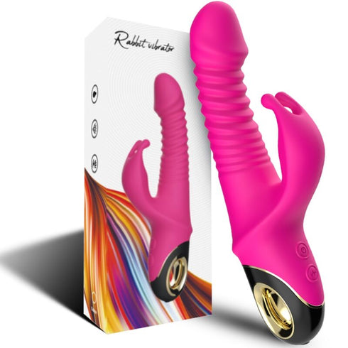 ARMONY - VIBRATORE ZING DILDO RABBIT FUCSIA